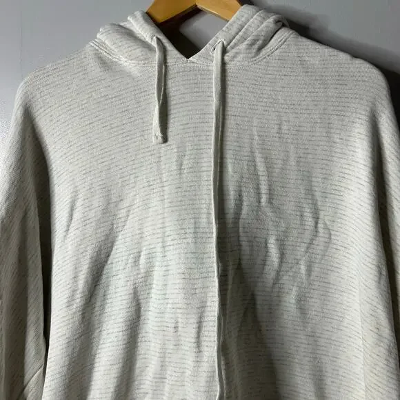 Frank &‎ Eileen Tee Lab Kane Hoodie Women’s XS Stripes White Casual Lightweight - Picture 3 of 9